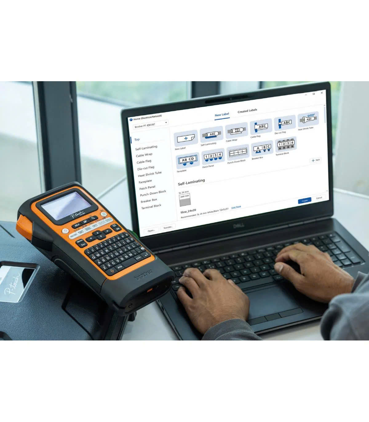 Máy in nhãn Brother PT-E310BT 0944523668